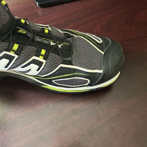 Salomon XA PRO 5 Clima Shield Waterproof Women's Shoes Grey White Size 9.5 - Picture 3 of 16